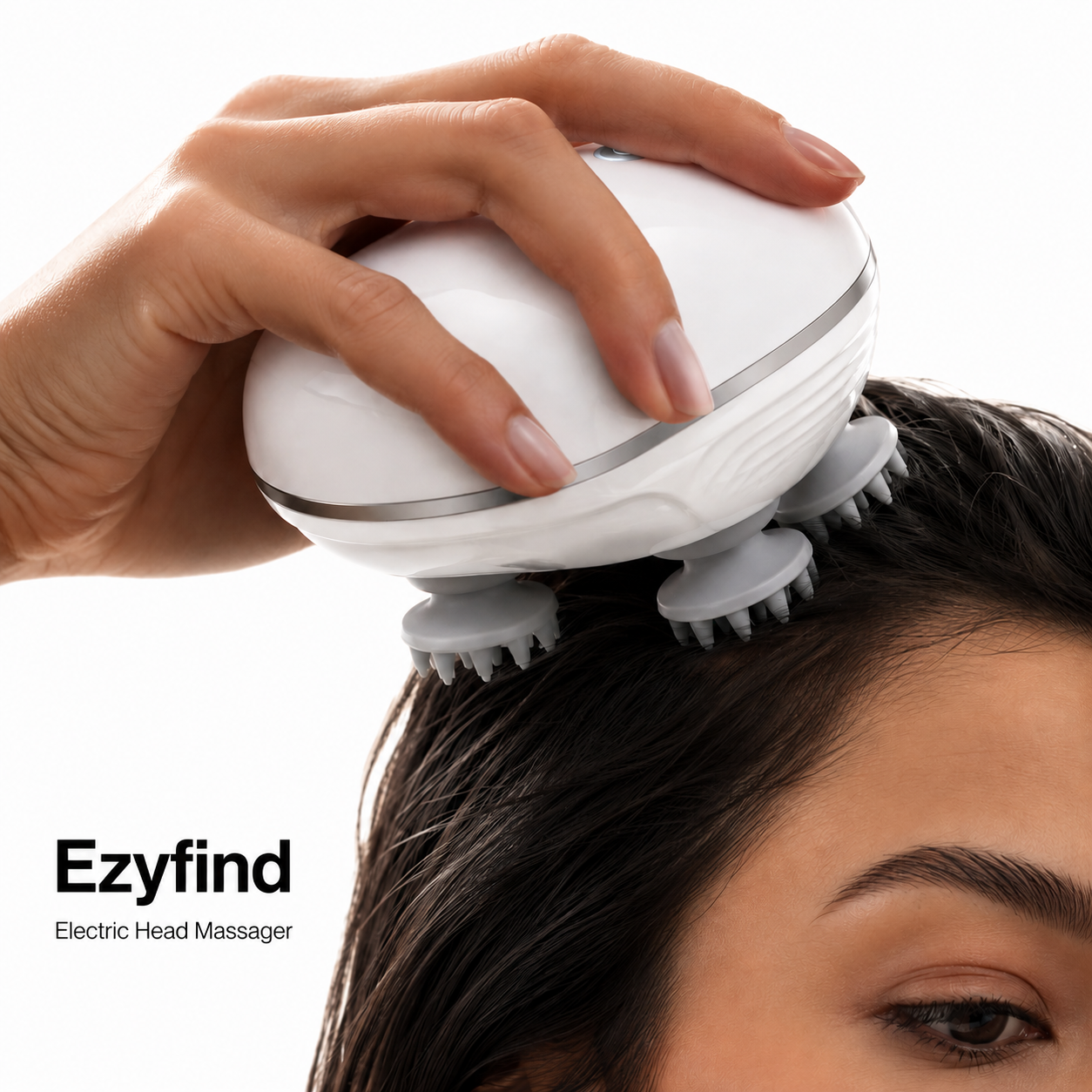Electric Scalp Massager for Hair Growth & Stress Relief
