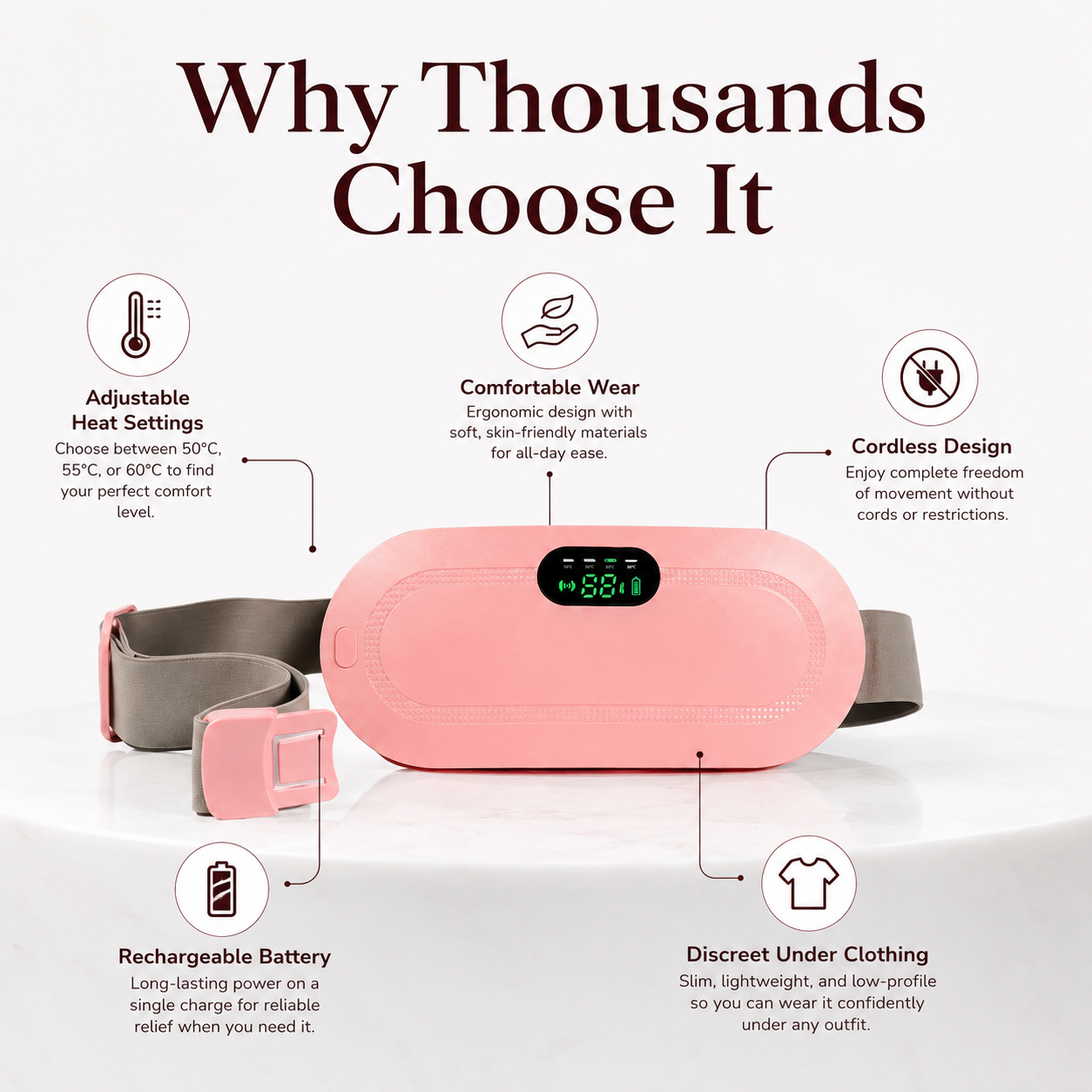 Period Cramp Relief Massager